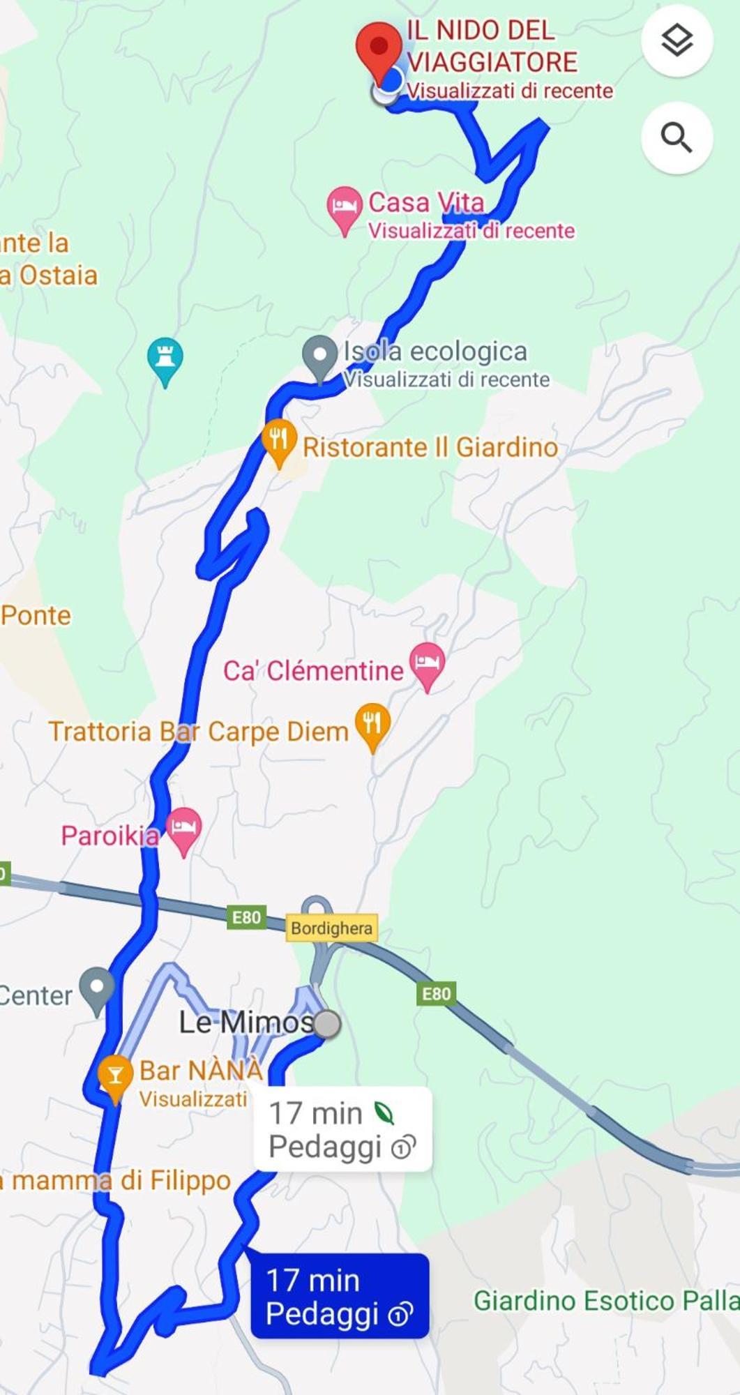Il Nido Del Viaggiatore Vallebona Exteriér fotografie
